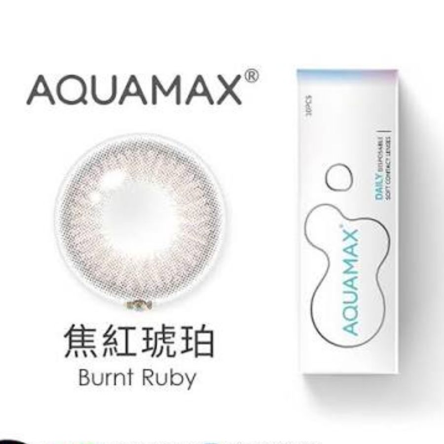 Burnt Ruby Colored Contacts 1 pair