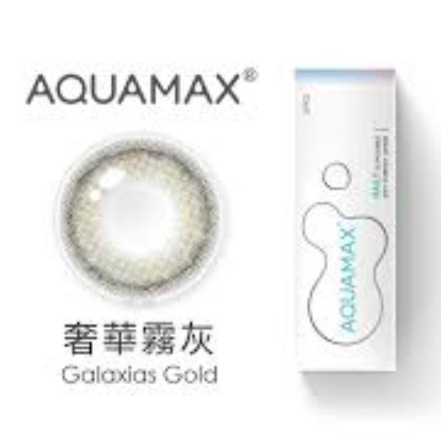 Galaxies Gold Colored Contacts 2ct