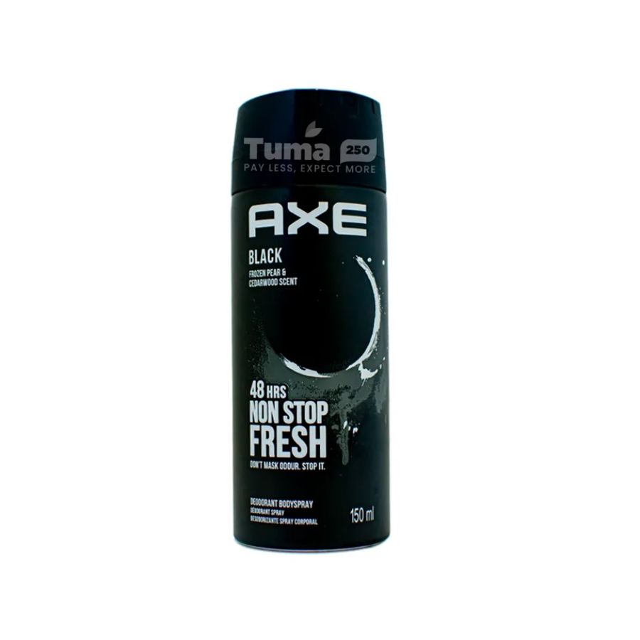 Deodorant Bodyspray - Black (Frozen Pear & Cedarwood Scent) 150 ml