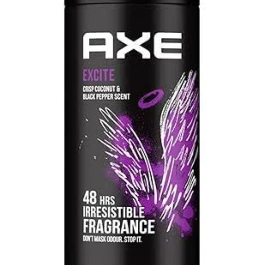 Deodorant Bodyspray - Excite (Crisp Coconut & Black Pepper Scent) 150 ml