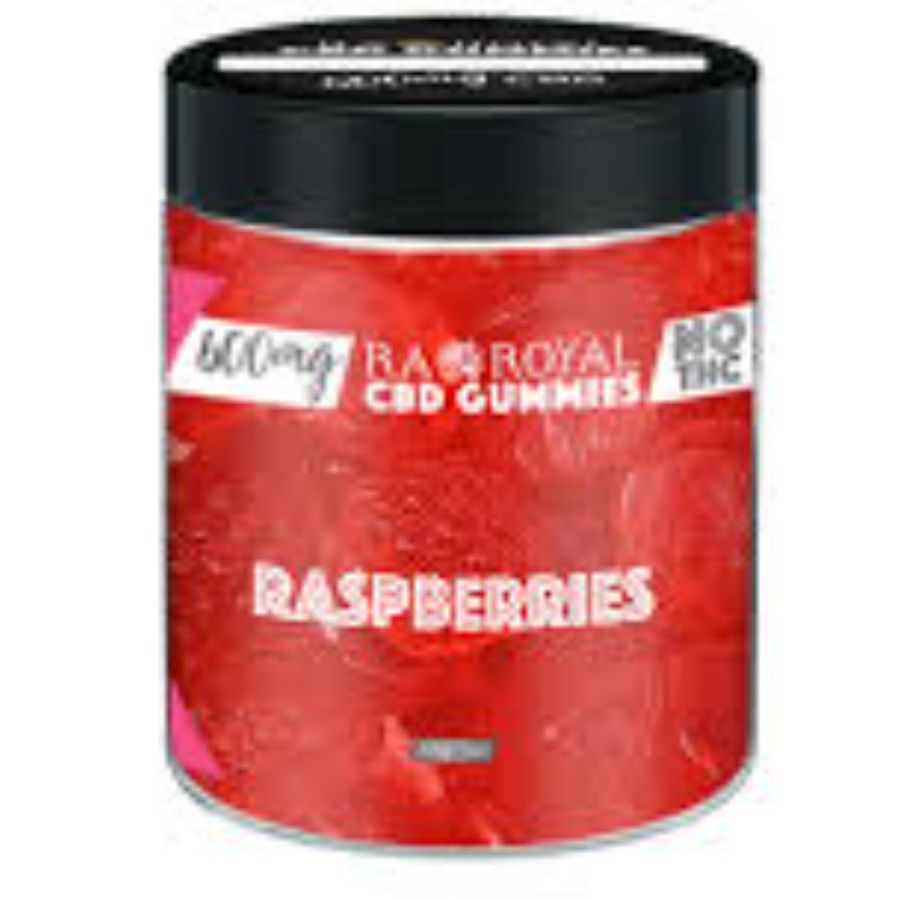 Raspberry CBD Gummies 7oz