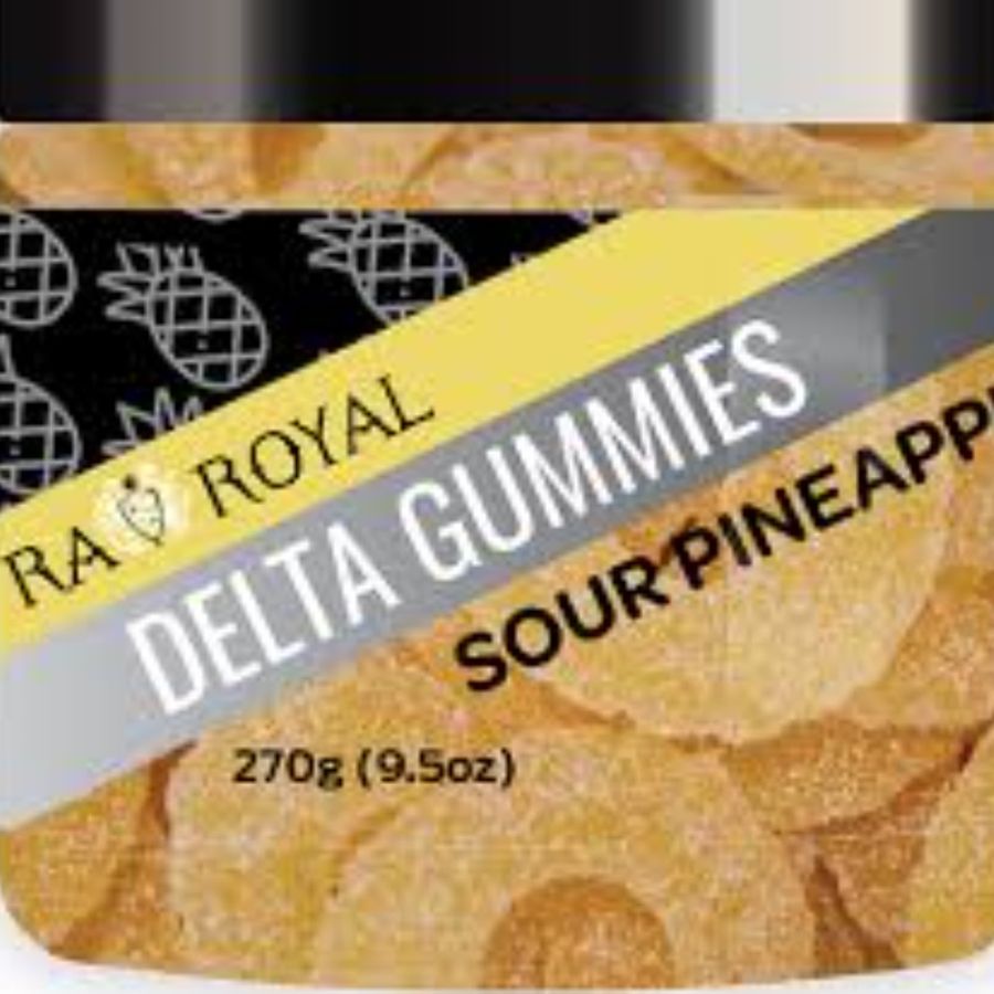 Sour Pineapples CBD Gummies 6oz