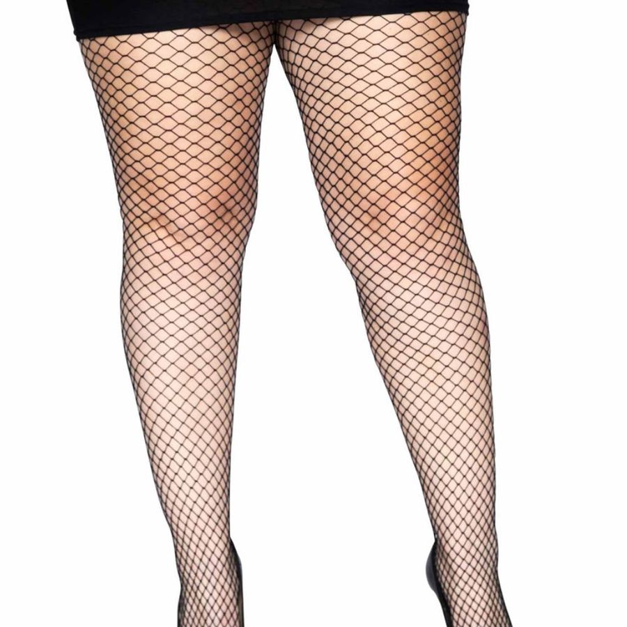 PLUS Spandex Fishnet Tights plus