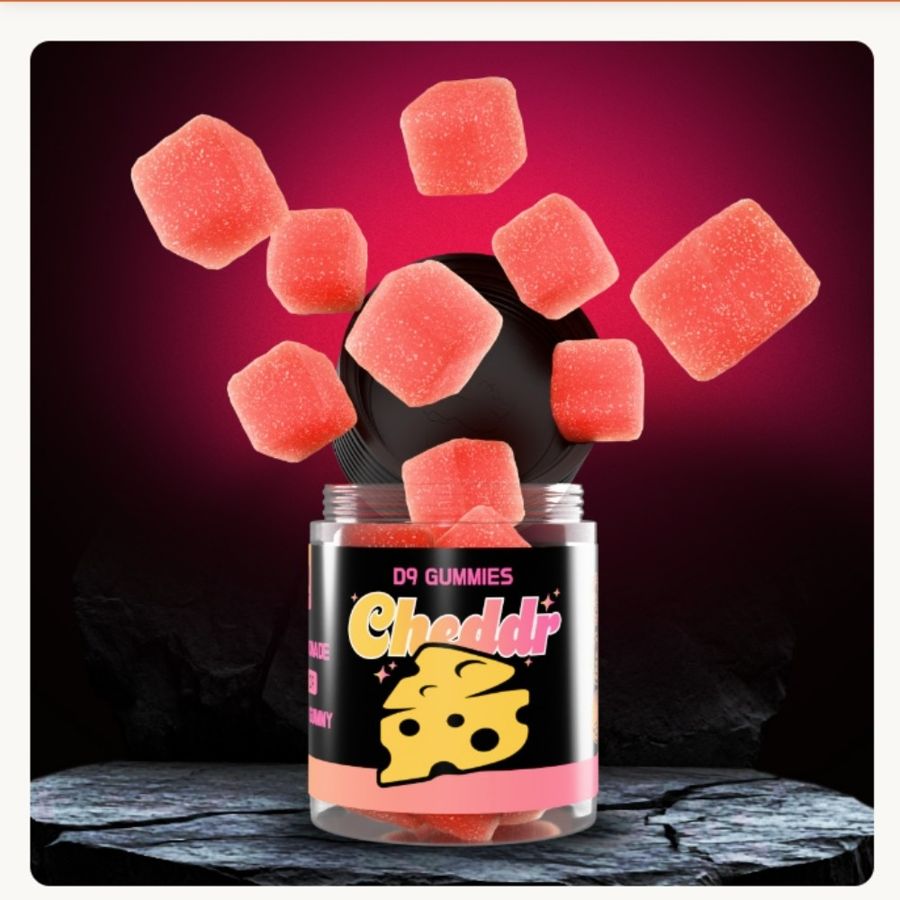 D9 Gummies-10mg-Strawberry 20ct