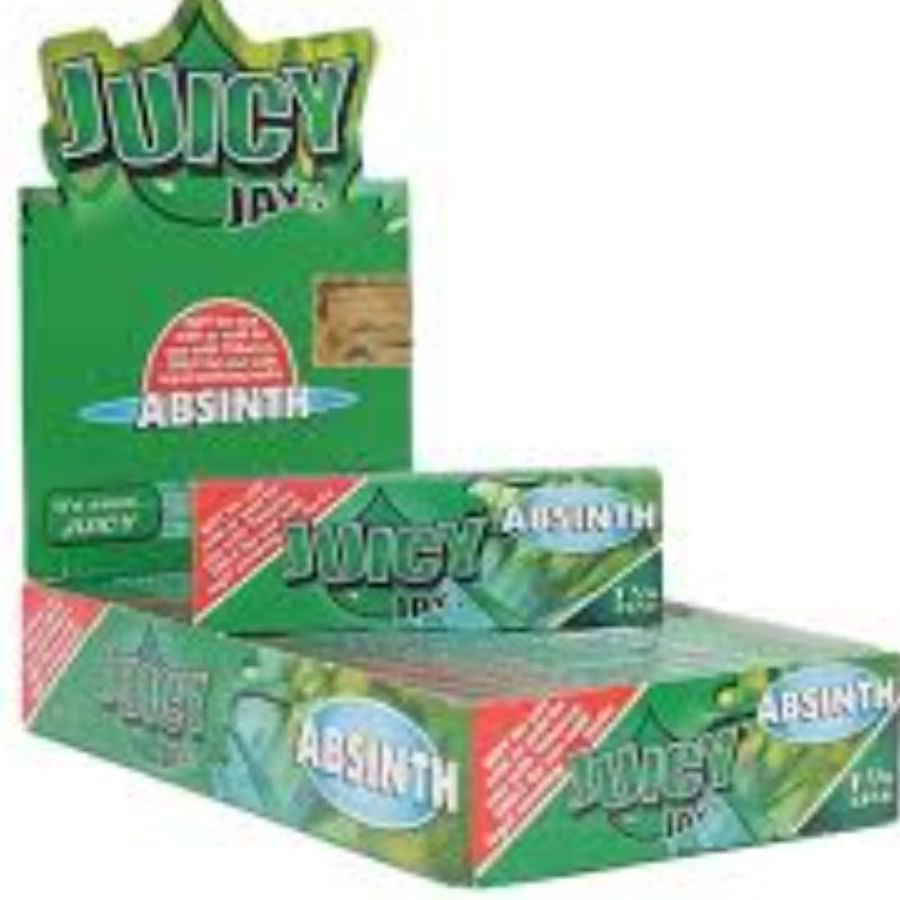 Juicy Jay's Rolling Papers 1.25 Absinthe 32 leaves