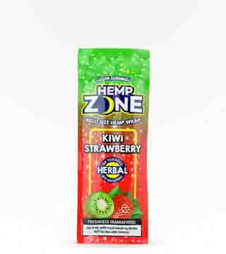 Hemp Zone Kiwi Strawberry Hemp Wraps 5 count