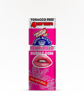 Hemparillo 'Rillo Size Wraps Bubble Gum 4 count