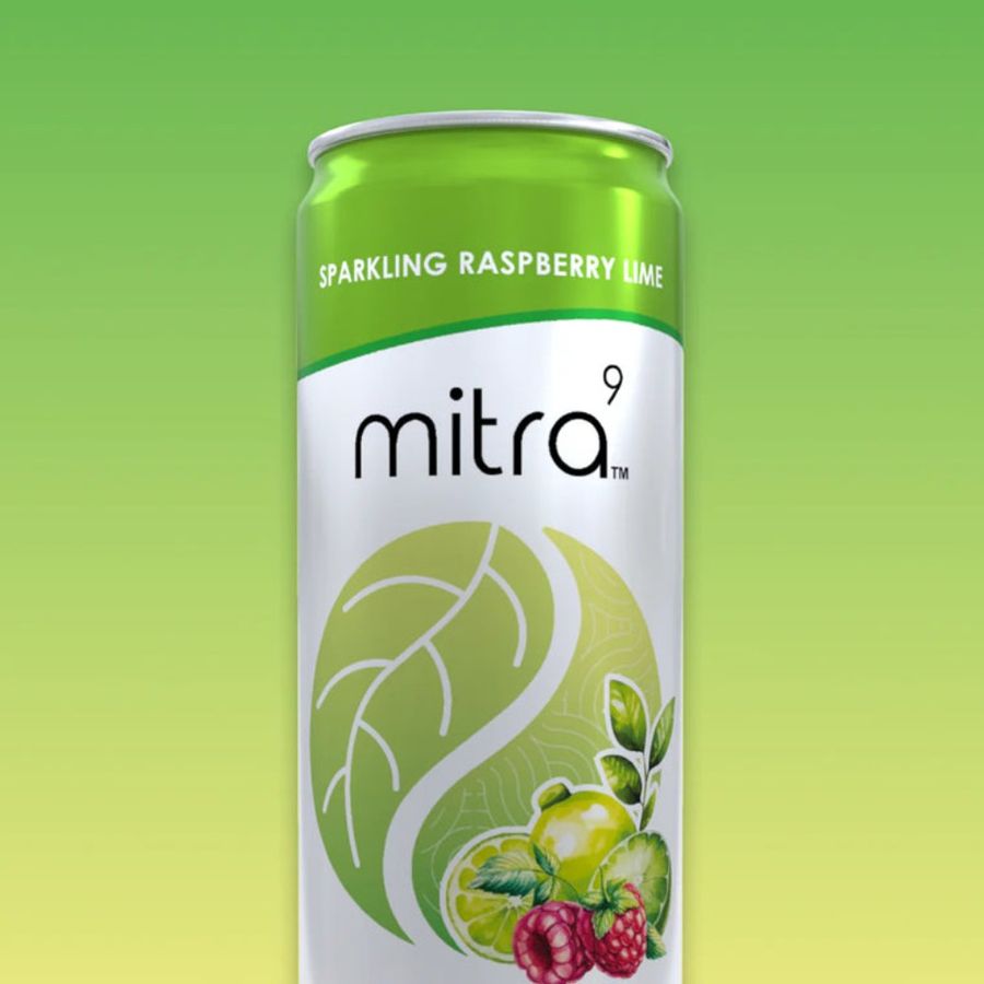 Kratom Seltzer-45mg mitragynine (MIT)-Sparkling Raspberry Lime 12 fl oz