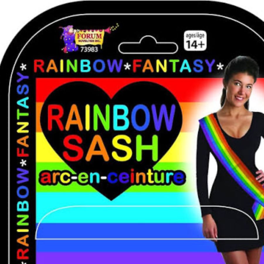 Rainbow Sash 1pc