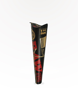 RAW Black 1.25 Classic Cone 6 count