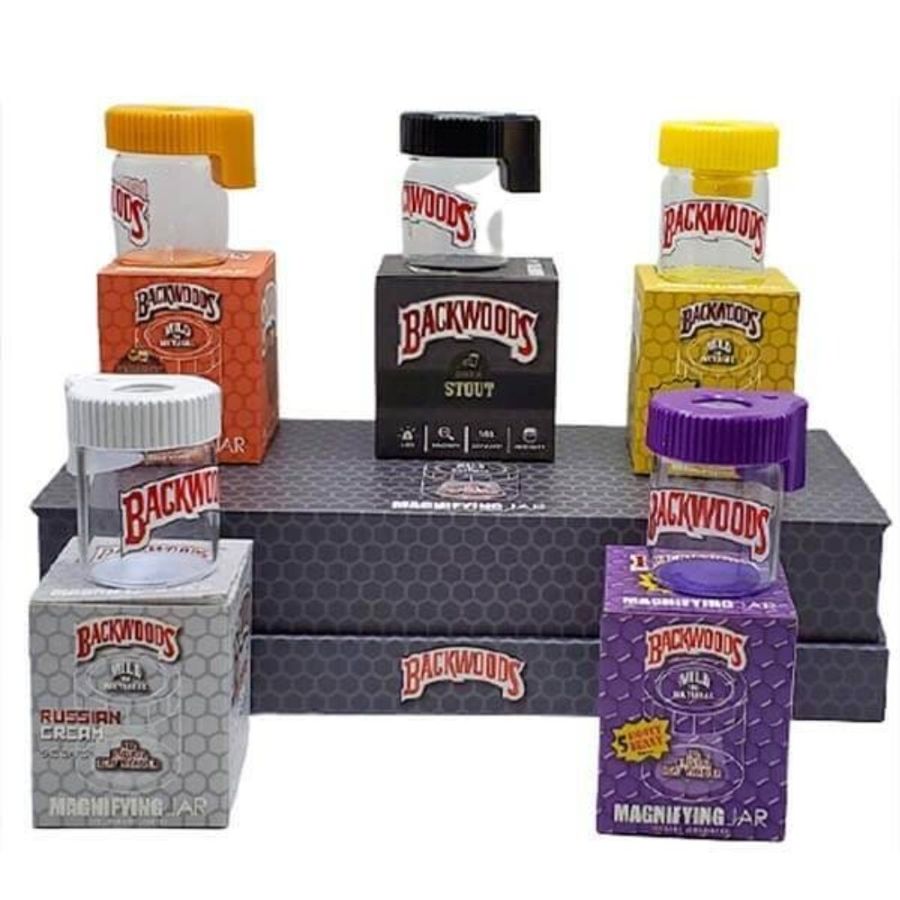 5 Honey Cigar Magnifying Jar-140ml capacity 1