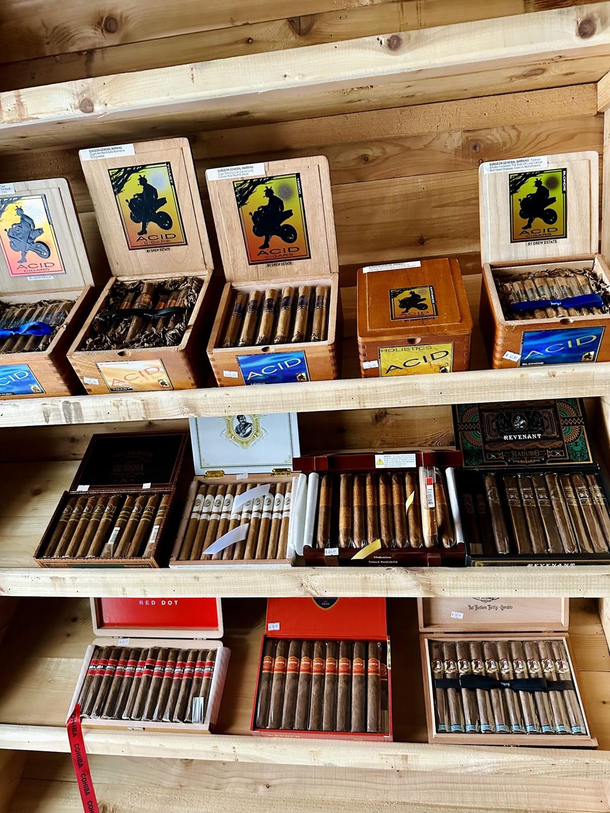 Cigars at Spark & Smoke in Wylie
